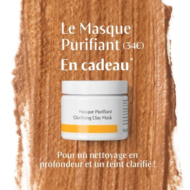 Le Masque Purifiant (34€) offert dès 100€ d'achat sur le site.