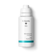 Bain de Bouche à la Sauge Dr. Hauschka : prévient les irritations, complète le nettoyage des dents Bain de Bouche à la Sauge Dr. Hauschka MED