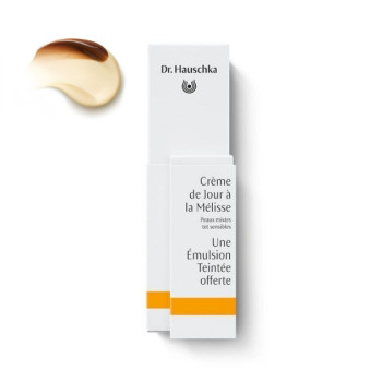 Duo Crème de Jour à la Mélisse 30 ml + Émulsion Teintée 2,5 ml - sélection Anti-gaspillage