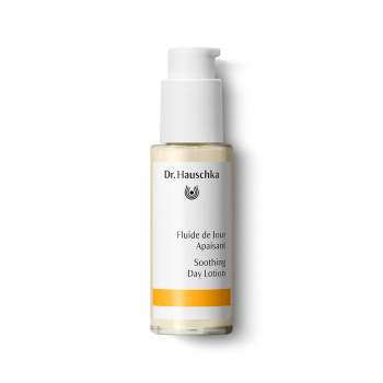 Dr. Hauschka Fluide de Jour Apaisant - renforce la peau sujette aux rougeurs et réactive