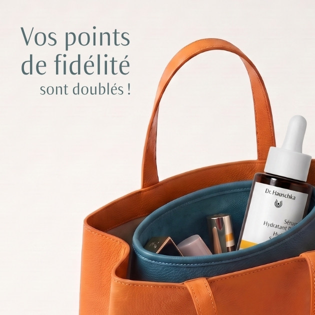 Points de fidélité doublés !