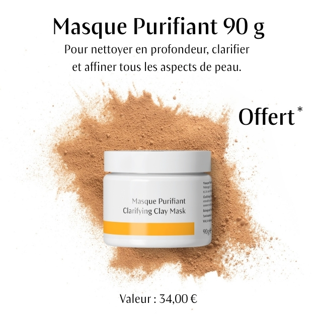 Masque Purifiant format vente offert sur la boutique en ligne. A partir de 100€ d'achat.