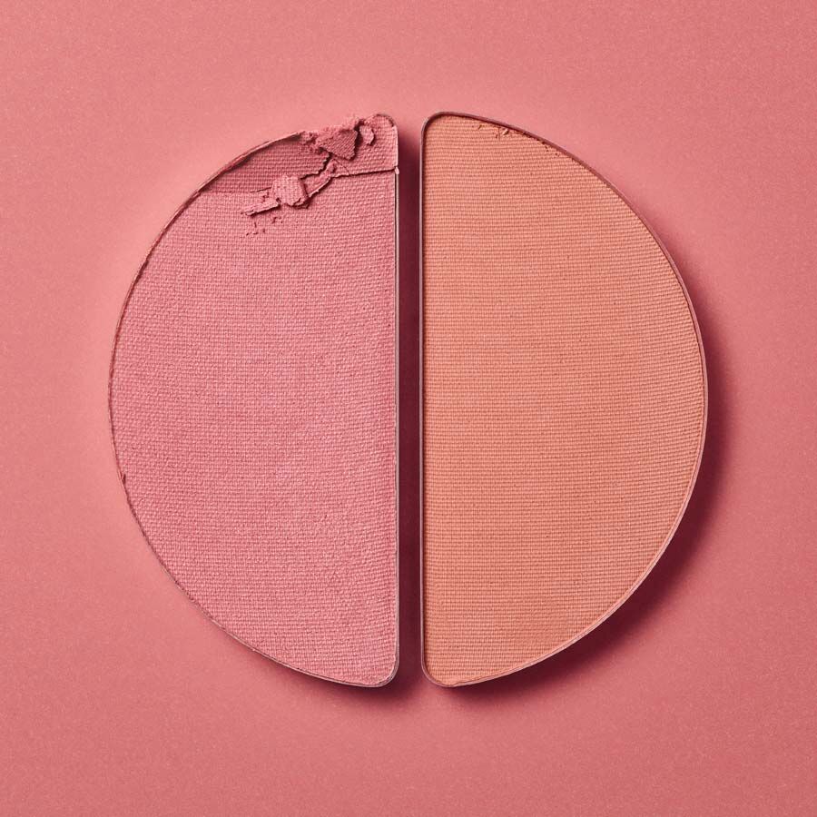 Fard à Joues Skin Food - Poudre Compacte Satinée Avec Petite Brosse - Neuf Sous Blister